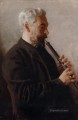 El oboeista, también conocido como Retrato de Benjamin Realismo, retratos de Thomas Eakins